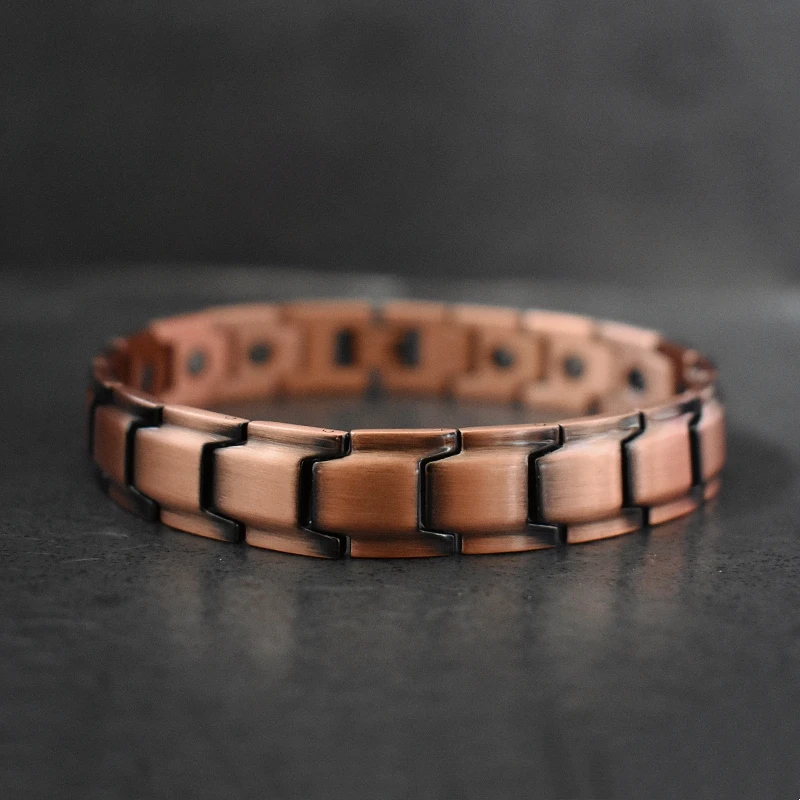 Pure Copper Magnetic Bracelets for Women Men with Strong Magnets High Qulity Father's Day Gifts for Him