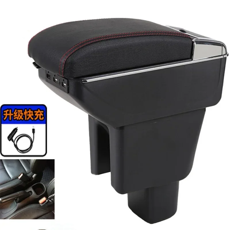 New luxury For Honda BRV Armrest For Honda BR-V Car Armrest box central Store content Storage box Arm Auto parts USB Charge