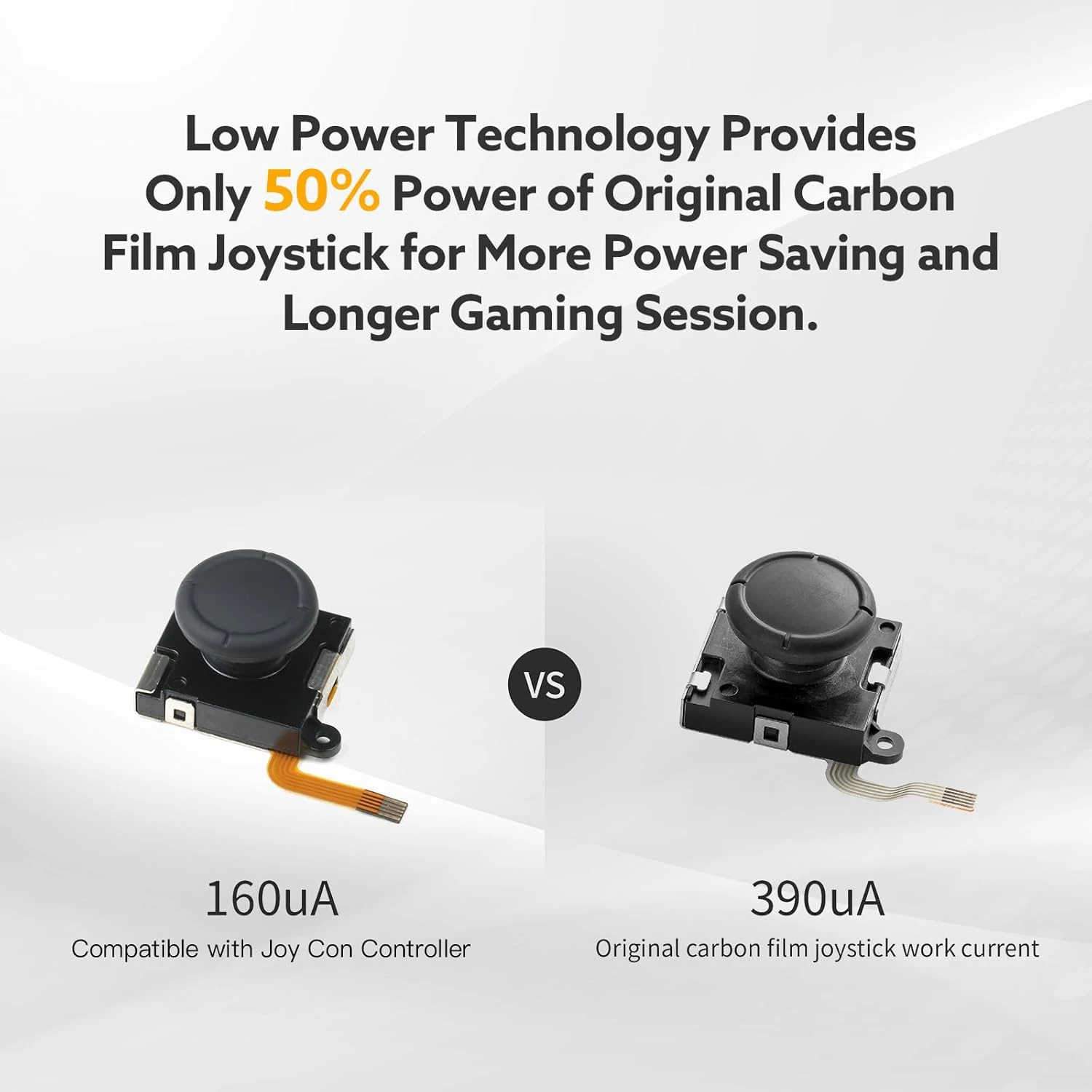 Hall Sensing No Drift Joystick Thumb Stick for Switch Joy Cons