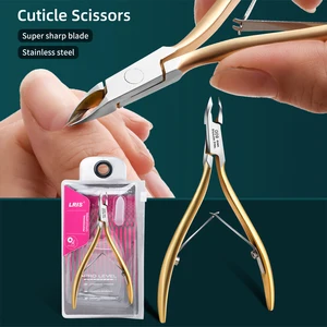 Tothautschere aus rostfreier Stahl, Nagelschneider -Barb -Scisors, spezielle Peelingzange, Gold Salon 6 Hauptverkauf Gold Pingo Seiten - №4