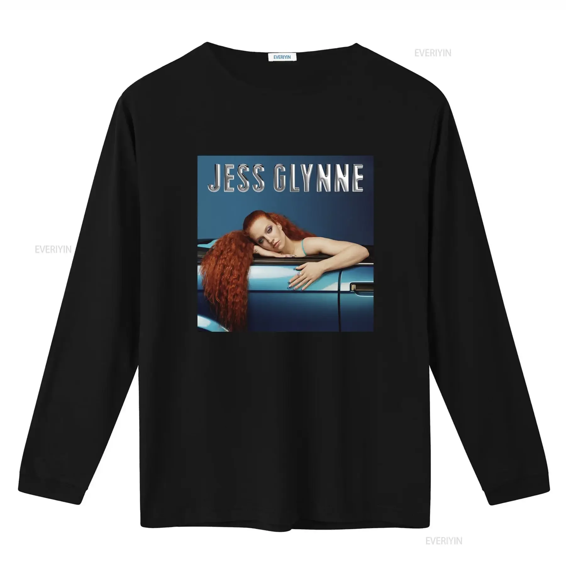 Jess Glynne Concert World Tour T Shirt Stylish Design for  vintage Washed Casual homme Breathable Comfortable Versatile Unisex