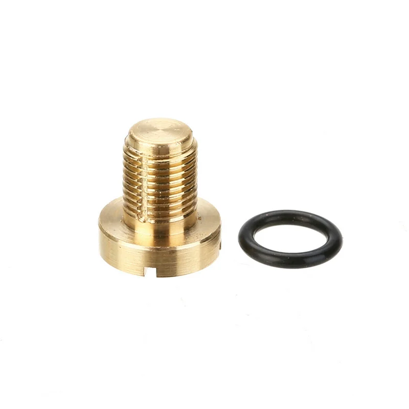 

A03Q-10X 17111712788 Radiator Overflow Coolant Expansion Tank Bleeder Screw Gold For BMW E36 E39 E46 Etc.