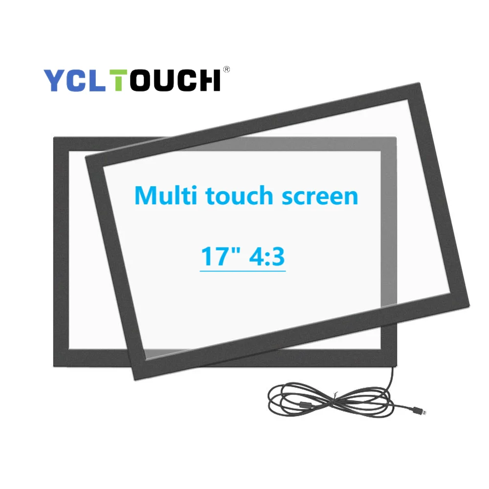 

17-inch interactive 10-point infrared touch screen panel