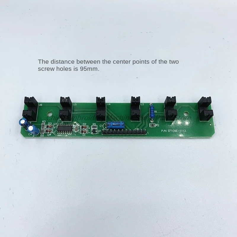 1PCS Six-Pin Bottom Inspection Strip 109 Ef109 Circuit Board for 6 Needles Computer Embroidery Machine Accessories