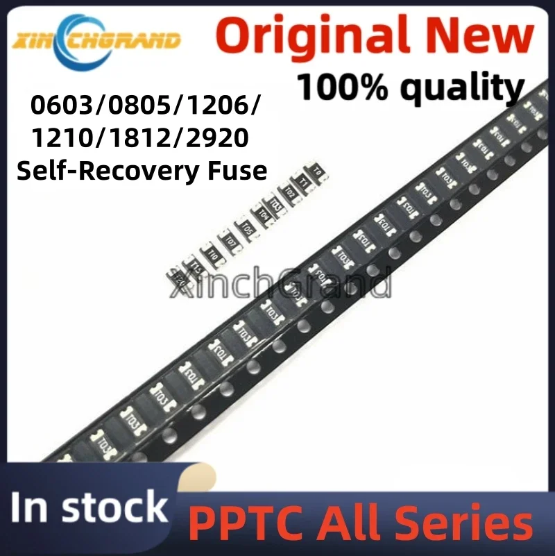 20Pcs/lot Pptc2920 Self-recovery Fuse 2920 0.5a 0.75a 1a 1.5a 2a 3a 6v 8v 12v 16v 24v 30v 48v 60v Automatic Resettable Fuse Smd