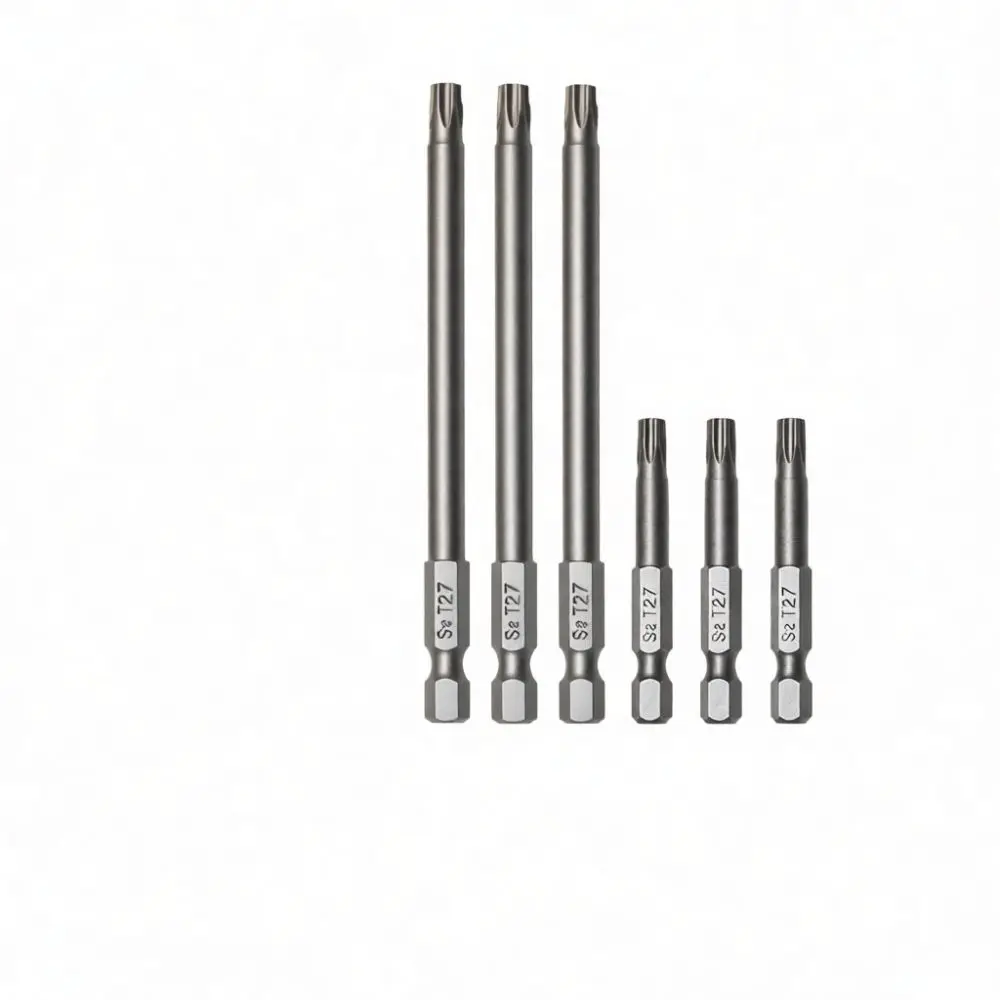 Magnetic Torx Screwdriver Bit Extension Set For Impact Drill Power Tool Hardware Maintenance Professional Repair Gear