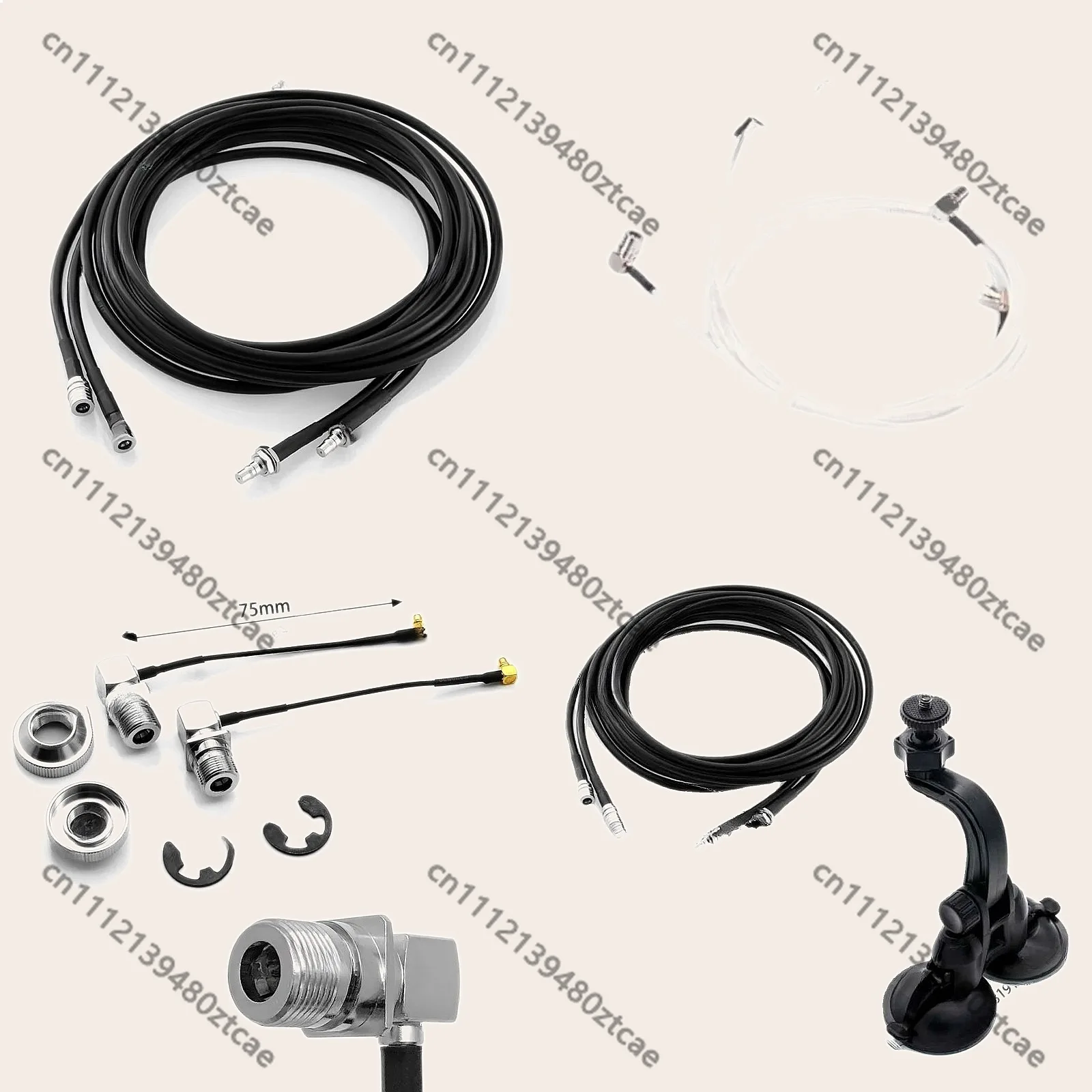 External Extension Feeder for ALIENTECH DUO 2 3 II III Long Range Antenna