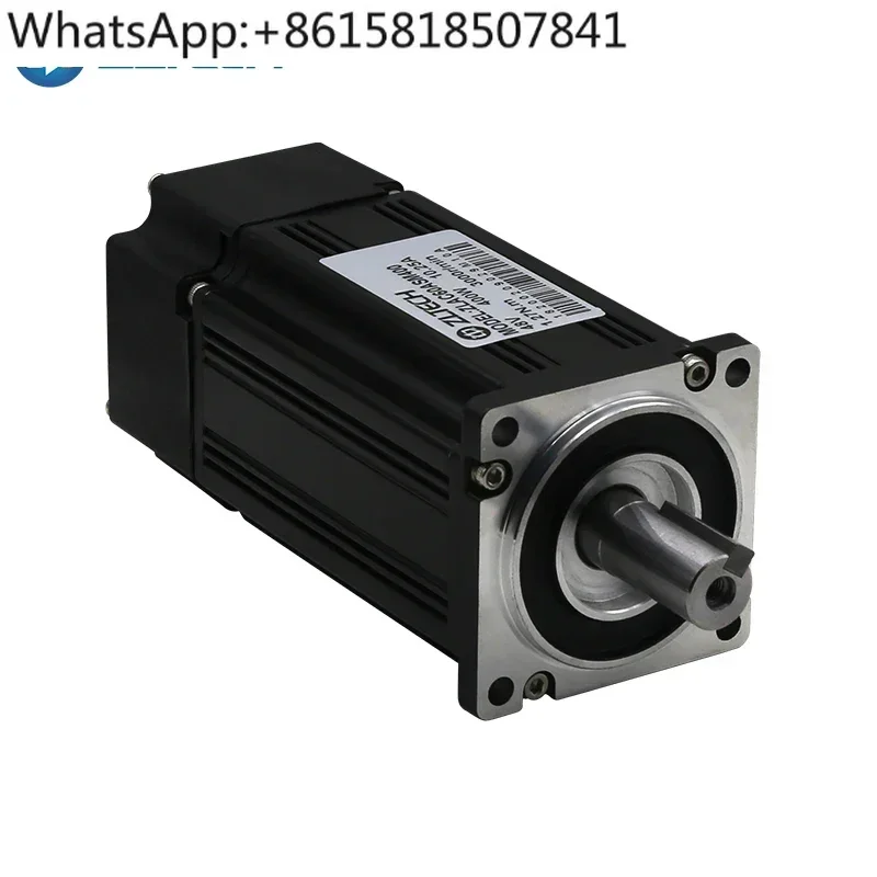 3 phase AC 48V 400W 60mm Nema 24 1.27N.m 3000RPM 8.4A brushless servo motor with 1250 line encoder for jacquard machine