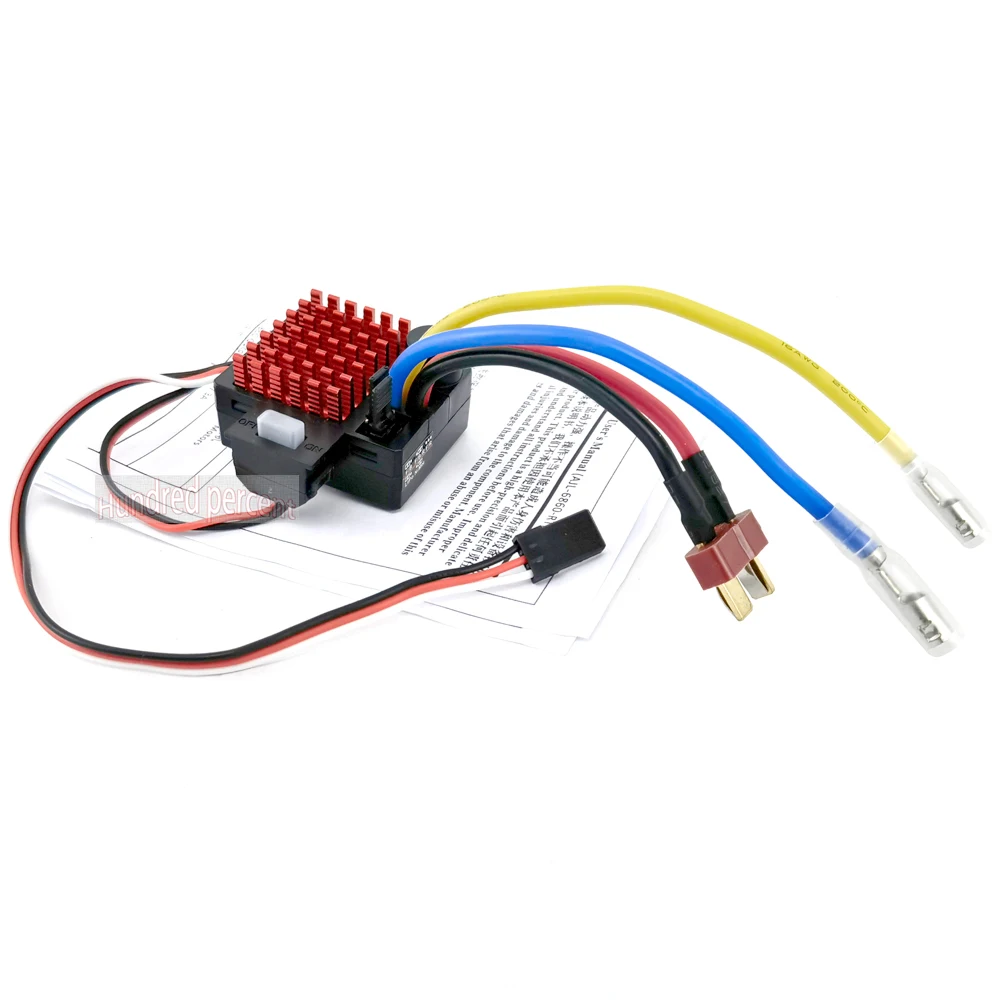 1pcs Original 6860 60A Brushed Electronic Speed Controller ESC For 1:10 RC Car Waterproof Remote control toy car