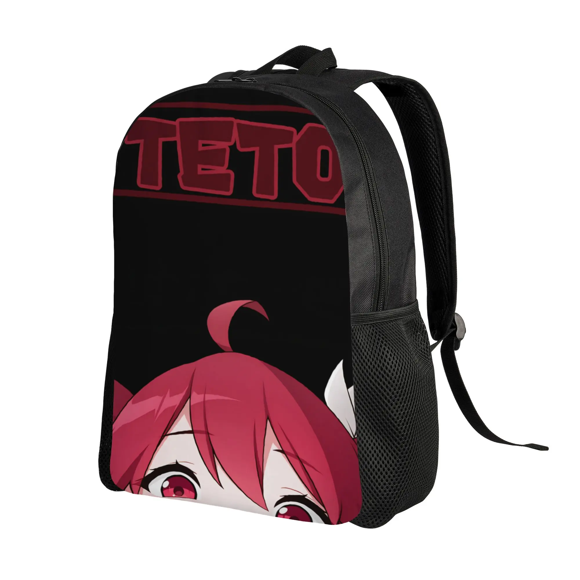 Kasane Teto Backpack  University Backpacks Women Designer Pattern High School Bags Streetwear Rucksack