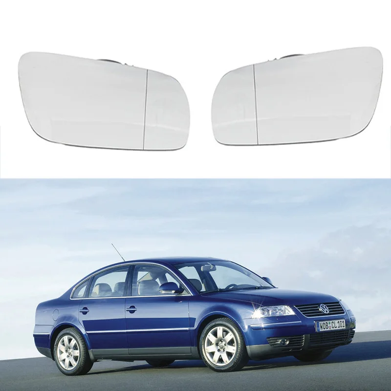 

For the 97-05 Volkswagen Passat B5 left heated car rearview mirror and reverse mirror decoration