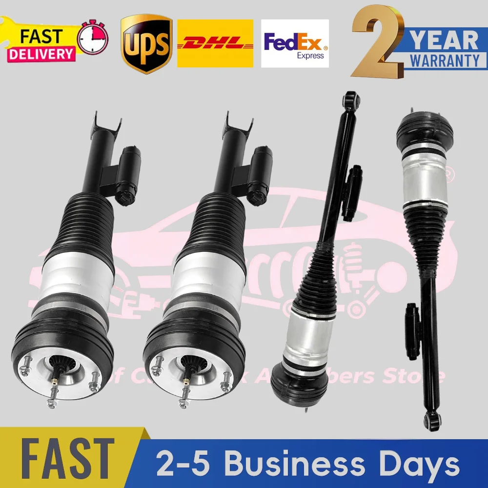 4 piezas de amortiguadores de suspensión neumática delanteros y traseros con ADS para Mercedes W223 S450 S500 S560 S580 S63 S65 AMG RWD 2020-2023 A2233208703