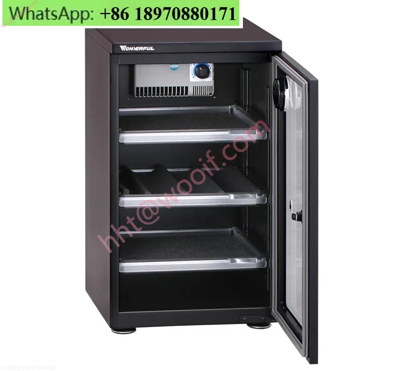 فرن تجفيف عدسة الكاميرا الإلكترونية الذكية، وخزانة إزالة الرطوبة، وصندوق مقاوم للرطوبة صغير ومتوسط الحجم AD-051CH