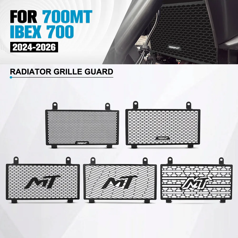 

700MT/IBEX Motorcycle Accessories Radiator Grille Guard Protective Cover Protecter FOR CFMOTO 700MT IBEX 700 2024 2025 2026