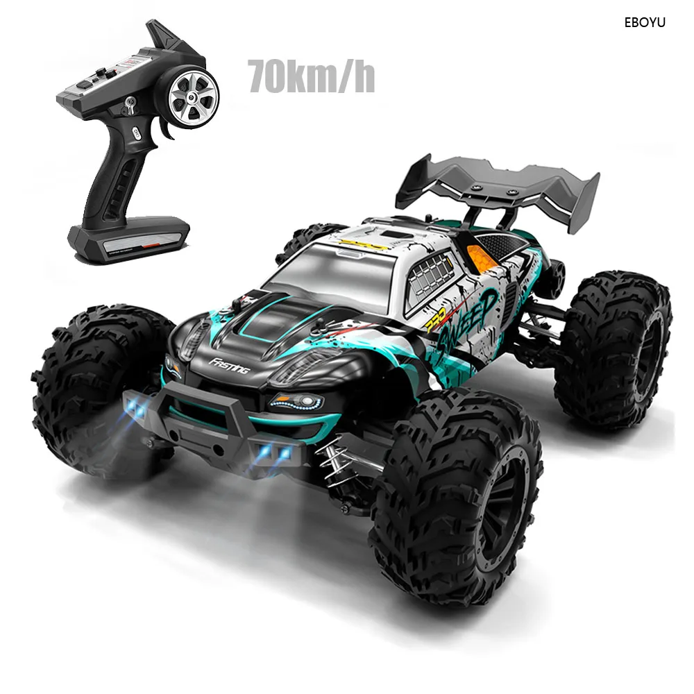 JJRC Q117 2.4G 4WD High Speed RC Car 1:16 Brushless Motor RC Racing Car Climbing Car Drift Off Road Vehicle Gift Toy- 70 KM/h