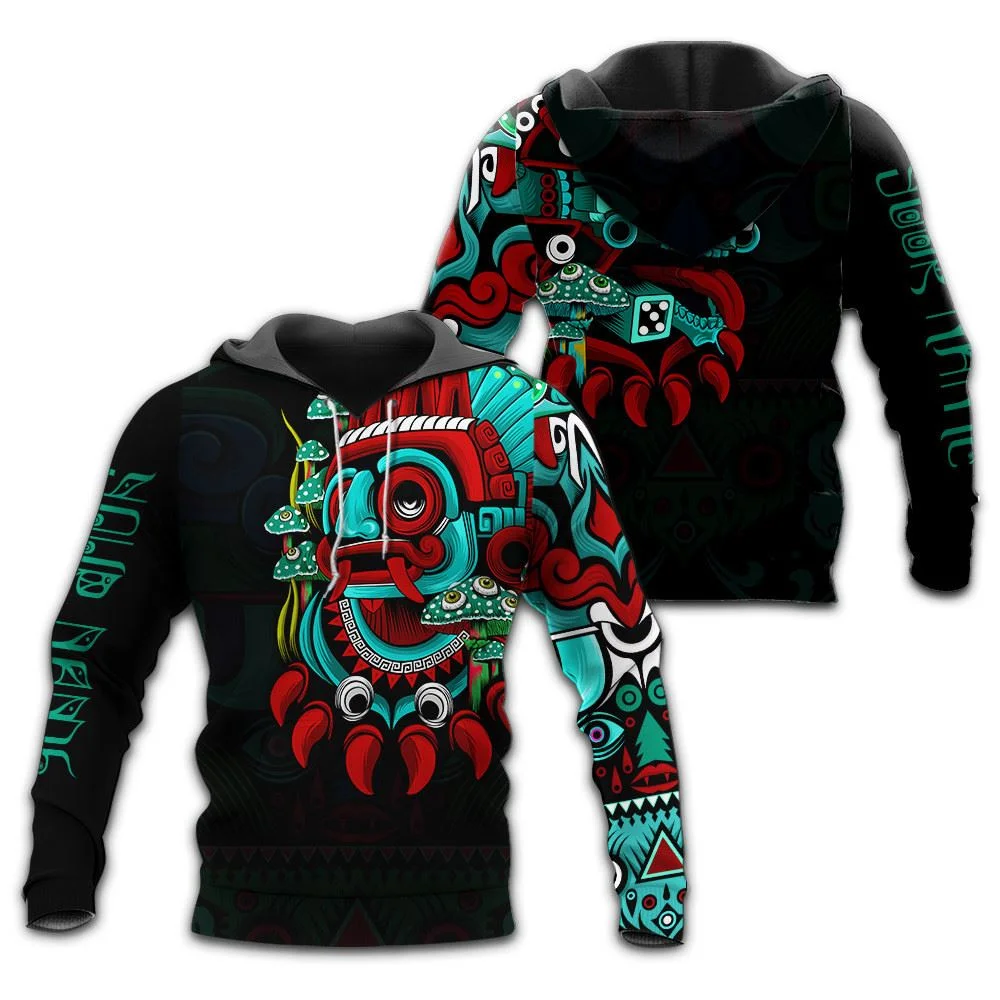 Men's Hoodies 3D Printed Autumn And Winter Mexico Style Art High-quality Colorful Harajuku Oversize Pullover Men Unique features