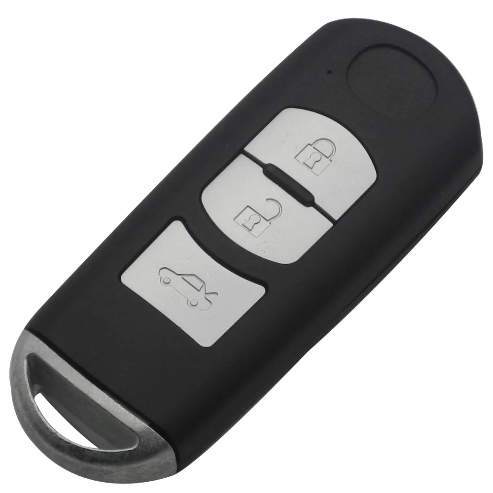 jingyuqin 2/3/4 Buttons Remote Car Key Cover Shell Case For MAZDA CX-3 CX-5 Axela Atenza Smart Car Key