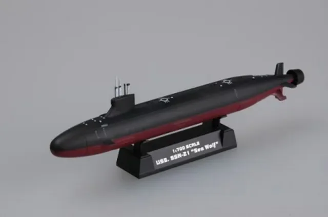 HOBBY BOSS 1/700 Scale USA Navy USS SSN-21 SEAWOLF Nuclear Attack Submarine Plastic Assemble Model Kit