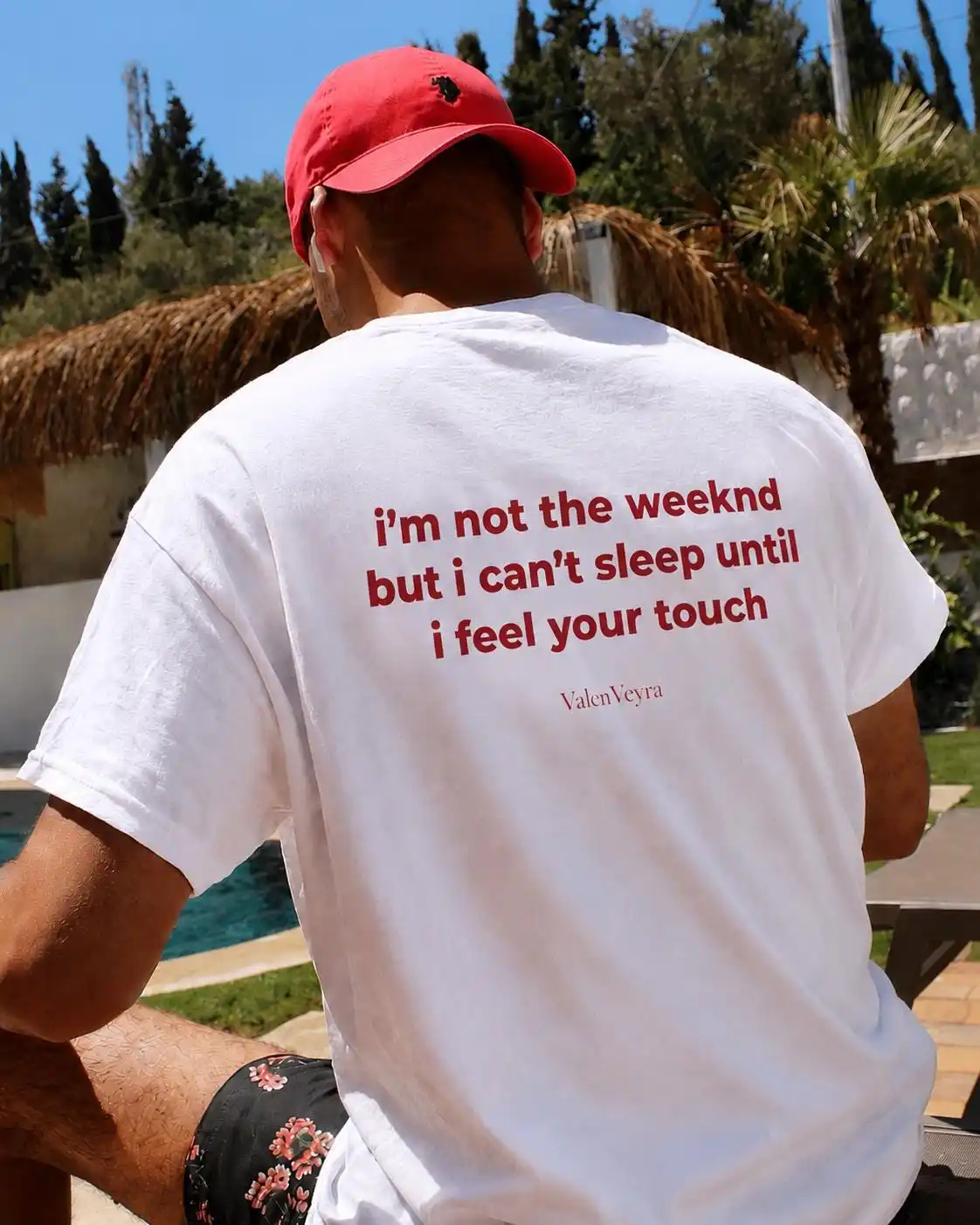 I'm Not The Weekend Shirt, Music Fan Graphic Tee, Minimalist Lyrics Inspired T-Shirt, Unisex Tee, Gift for Music Lovers
