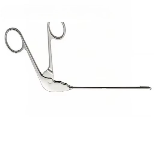 20° Right Bent Cutting Pliers Basket Forceps Lightweight Structure Orthopedic Instrument for Minimally Invasive Surgery