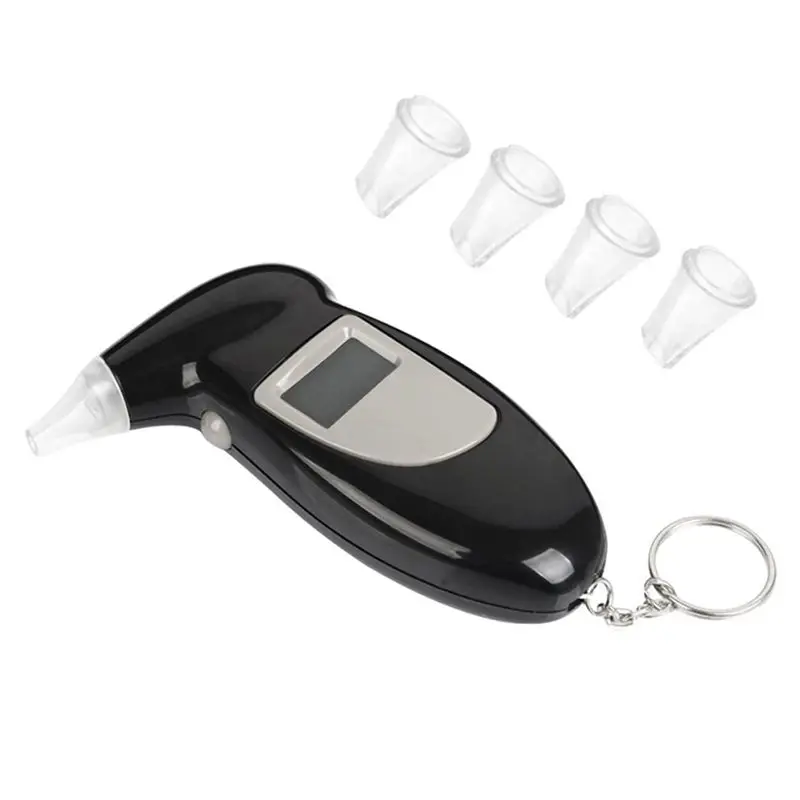 

ABHY-Breathalyzer Alcohol Tester, Portable Mounted Blow Type Alcohol , Alcohol Tester With Digital LCD Display