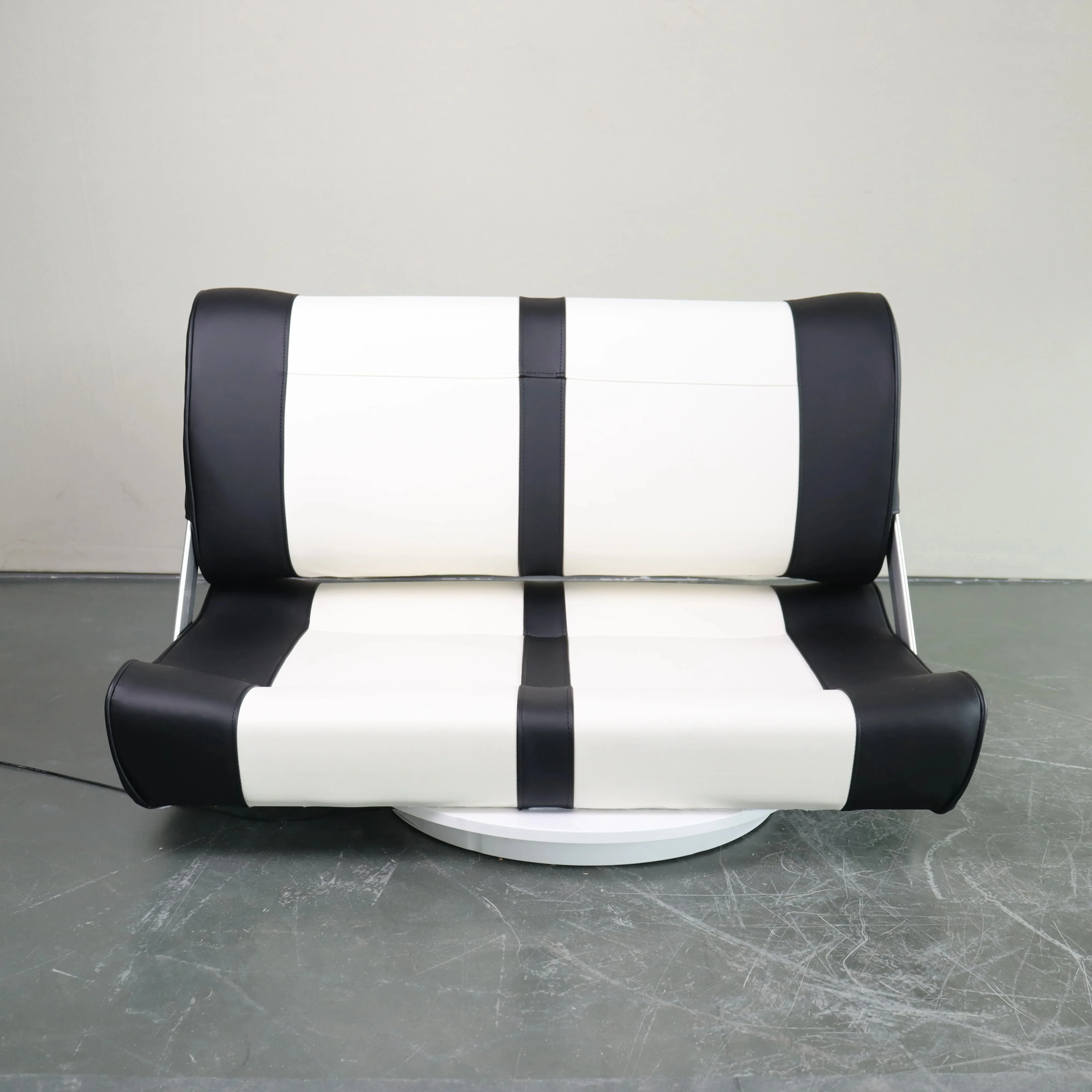 Double Boat Seat Sailor Chair Customized Captain Chair Reversible Passenger Seat for Luxury Boat Yacht Pistons