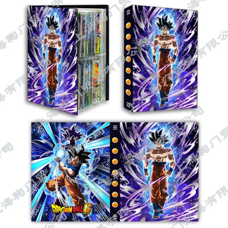 Cartoon Anime Dragon Ball DRAGONBALLSon Goku Vegeta IV Set Card Book Card Storage Bag Suitable for PTCG TCG OCG MTG Table Games