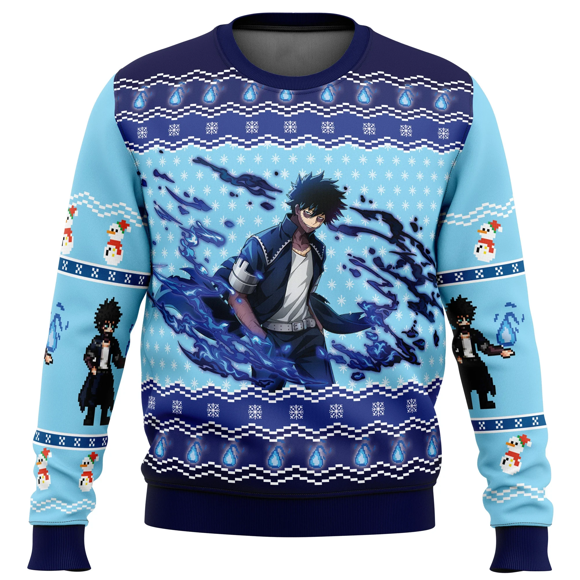 My Hero Academia Boku No Holiday brutto maglione di natale regalo babbo natale Pullover uomo felpa 3D e Top autunno e inverno