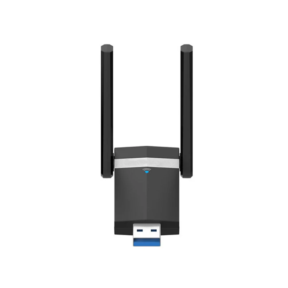 

Беспроводной маршрутизатор 1200 Мбит/с, сетевой USB-адаптер, черный Wi-Fi