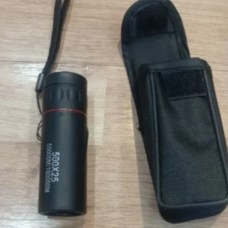 Monocular Telescope, High-power High-definition Fishing and Bird Watching Mini Outdoor Telescope 30/100/500X25