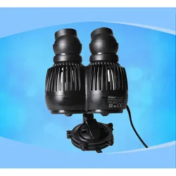 220V Fish Tank Aquarium Wave Pump Built In Silent Flow Circulating Surfer With Sucker 360 Degree Rotation