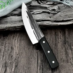 Hand Forged Meat Cutting and Boning Knife Kitchen Knives Professional Butcher Knife Sharp Cleaver Knives Meat Slicing Knife