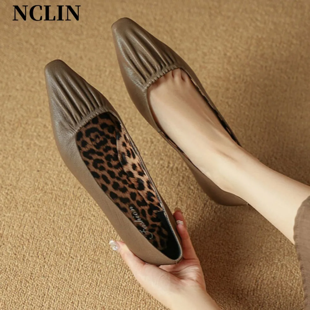 

Дизайнерские женские туфли на плоской подошве, модные женские балетки без шнуровки на мягкой подошве, женские повседневные уличные балетки, лоферы