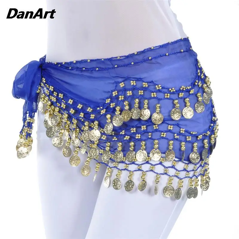 Belly Dance Hip Scarf Waist Wrap Skirt Sexy Sequin Costume Women Dance Practice Accessories Dancewear Wrap Skirt