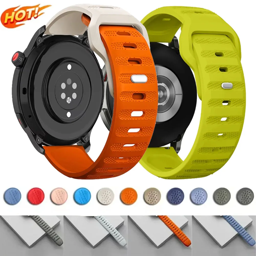 22mm 20mm Silicone Strap for Huawei Watch GT 7 GT 7 Pro  Replacement Bracelet for Oneplus Watch 4 3 Lite Garmin Foerunner 170 70