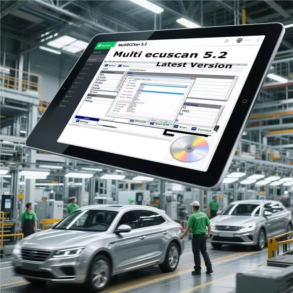 

Diagnostic Software Register MultiEcuScan 5.2 OBD2 Work with ELM327 Latest Version for Fiat Connector Multiecuscan Tools