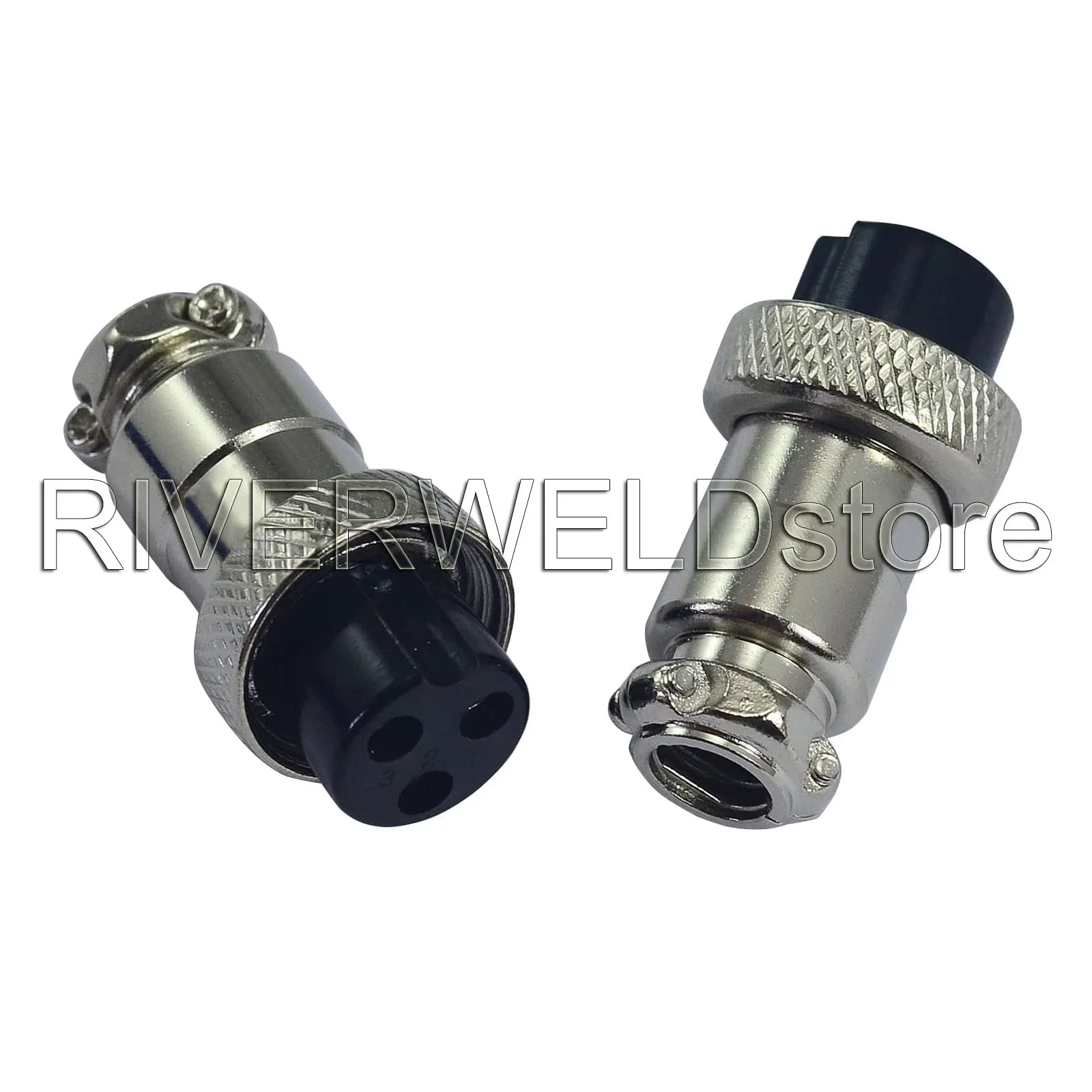 

2pcs 16-3P 3 Pins Socket Connector For Plasma Cutter TIG Torch