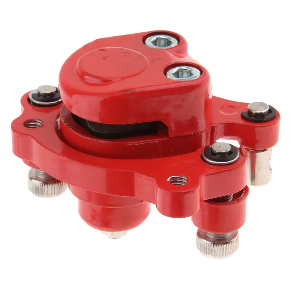 

Red Motorcycle Front Rear Disc Brake Caliper Assembly for 49cc 2 Stroke