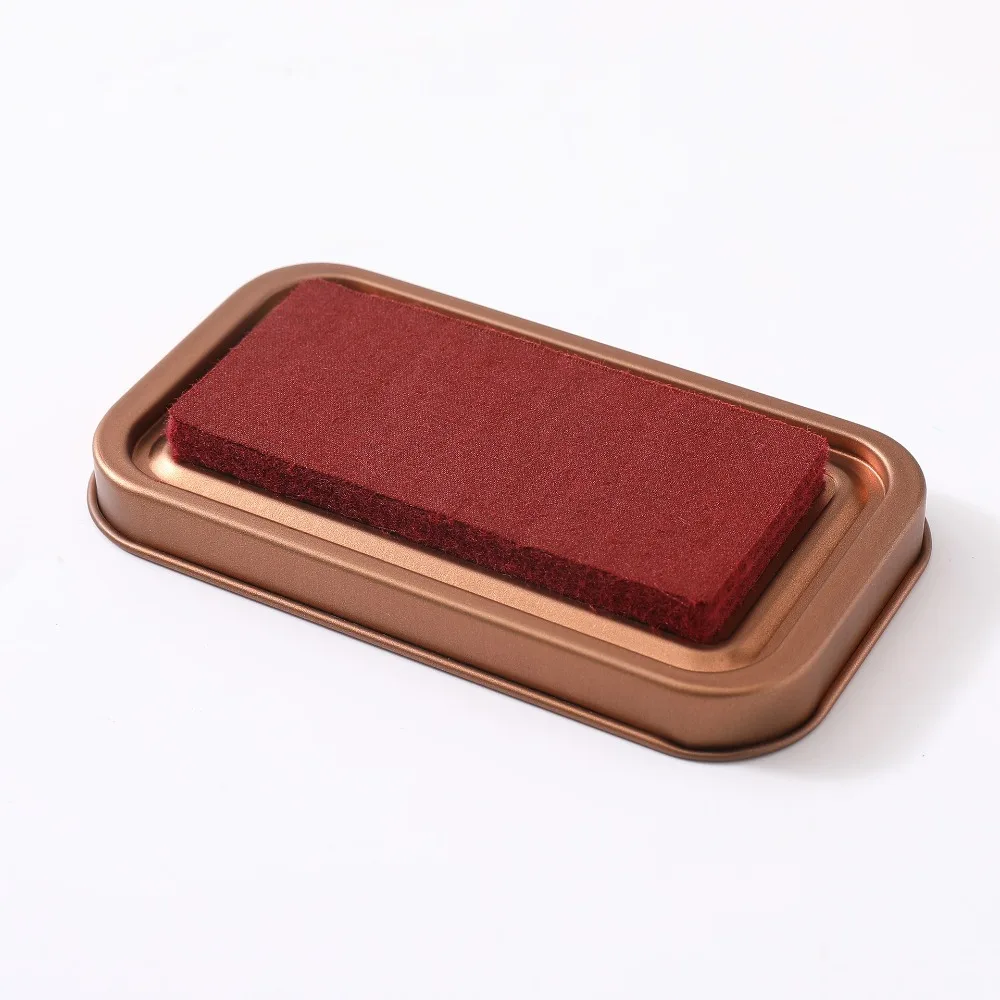 Stationery Vintage Iron Box Seal Stamp Handmade Colorful Scrapbooking InkPads Artistic Decorative Paper Inkpads Gift