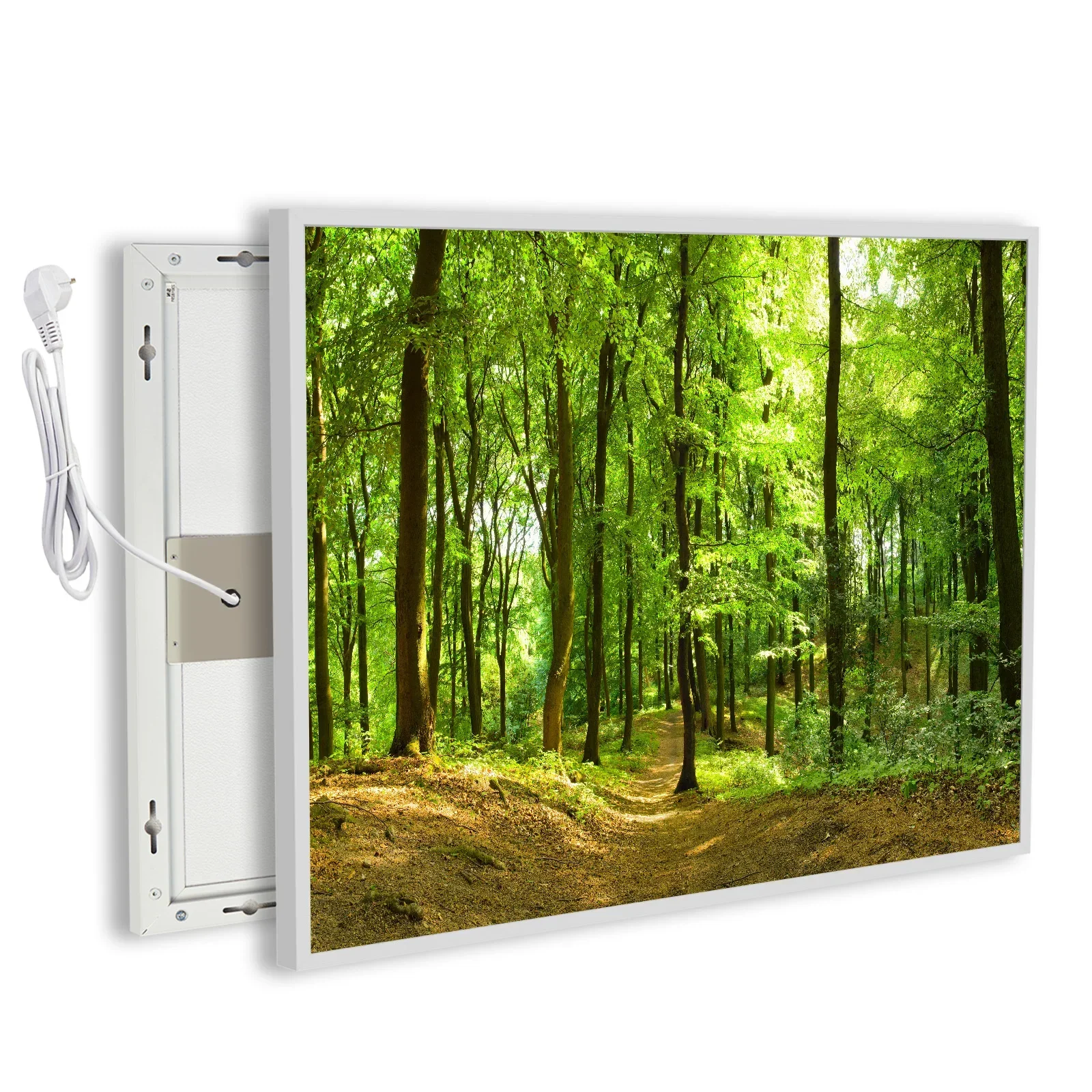 600*300mm T-180W Infrared Picture Heating Panel New Electric Space Heater Reach Operating Temperature 248℉ in 3 Minutes