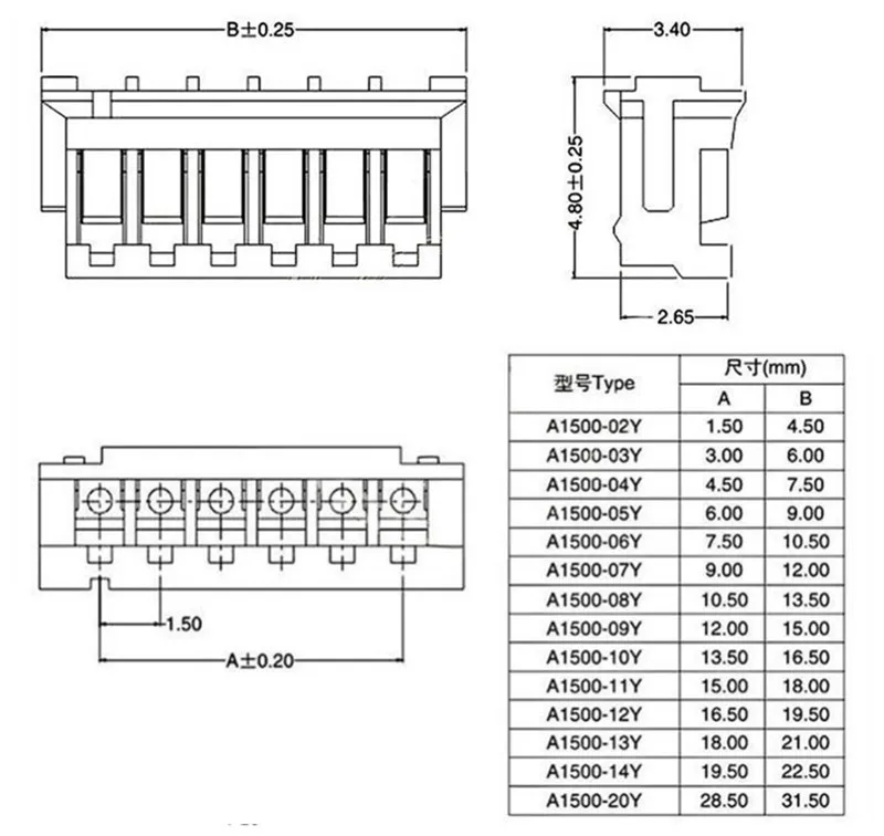 10PCS 1,0 1,25 1,5 2,0 2,54 SH/JST/ZH/PH/XH 1,0 MM 1,25 MM 1,5 MM 2,0 MM 2,54 MM 2PIN/3/4/5/6/7/10P Weibliche Stecker Stecker Mit Draht – Detail 12