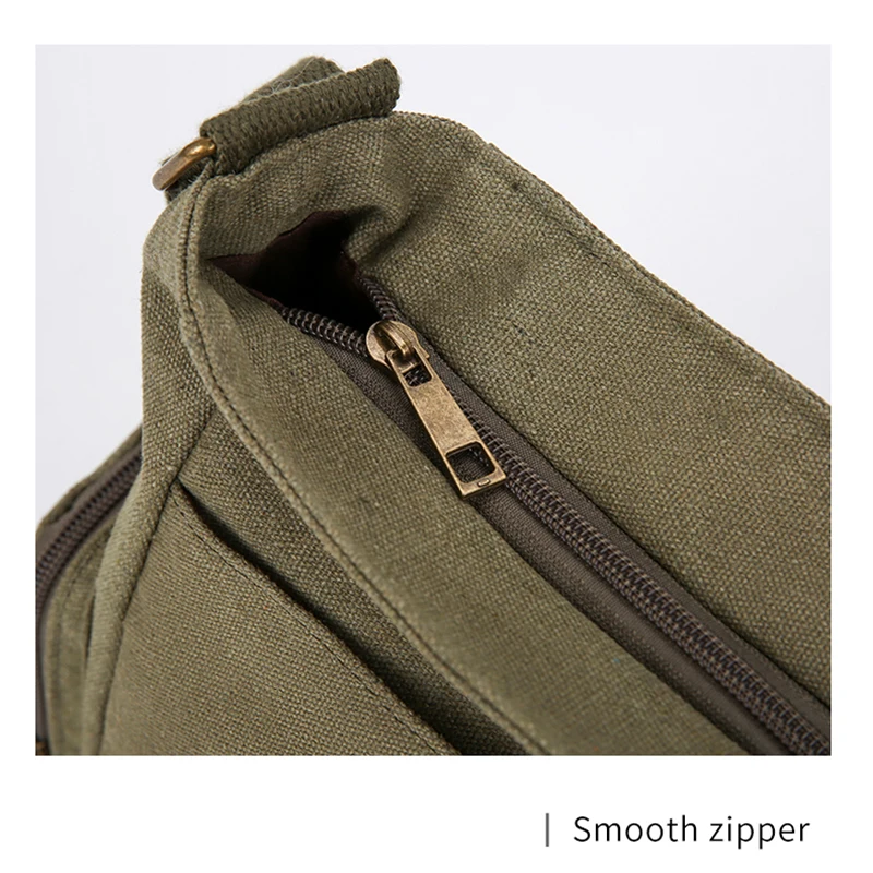 حقيبة كتف للجنسين بنمط مثير للاهتمام، حقيبة كروس من القماش متعددة الوظائف، حقائب للطلاب للتنقل