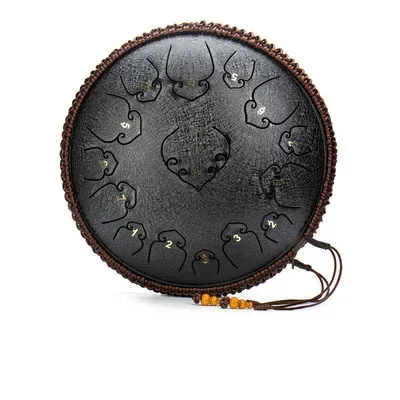 Wholesale 2022 New style 14 inch 15 tone steel tongue drum professional Ethereal drum with 8 freebies