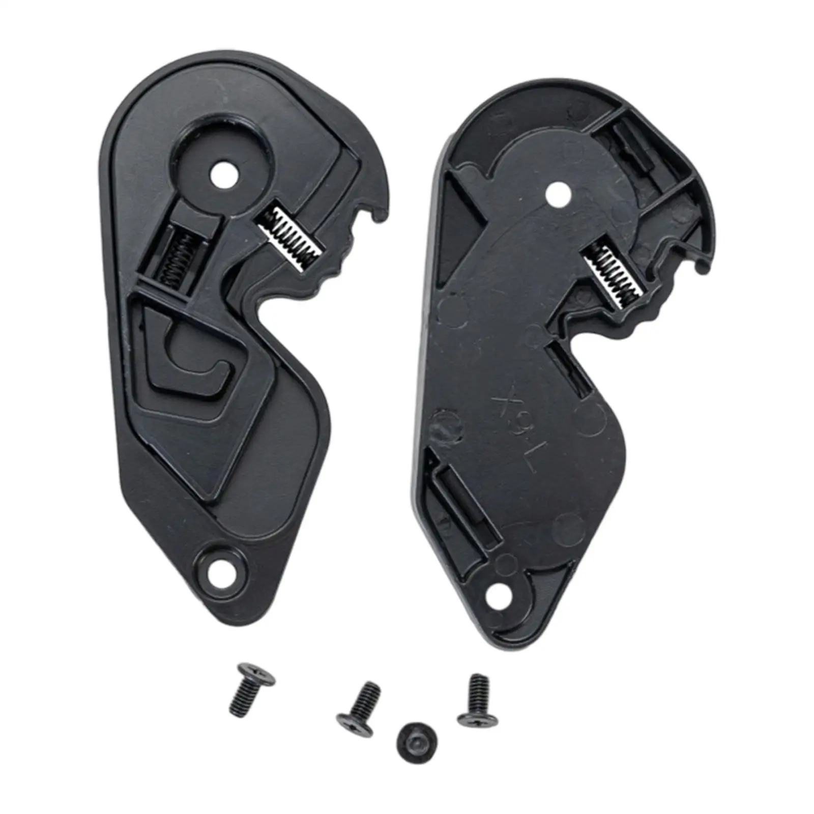 2x Helmet Shield Base Equipment Maintenance Easy to Install Motorbike Accessories High Performance Replace Parts for Dot x9