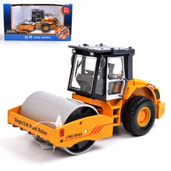 1/60 Road Roller Toys Engineering Road Planer Vehicle Truck Toy Creative Model Road Roller Construction Toys Vehicle Car B257