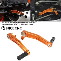 Para KTM RC 125 200 390 2014-2016 Duke 200 390 2013-2016 Duke 125 2011-2015 palanca de Pedal de freno de motocicleta palanca de cambio de marchas