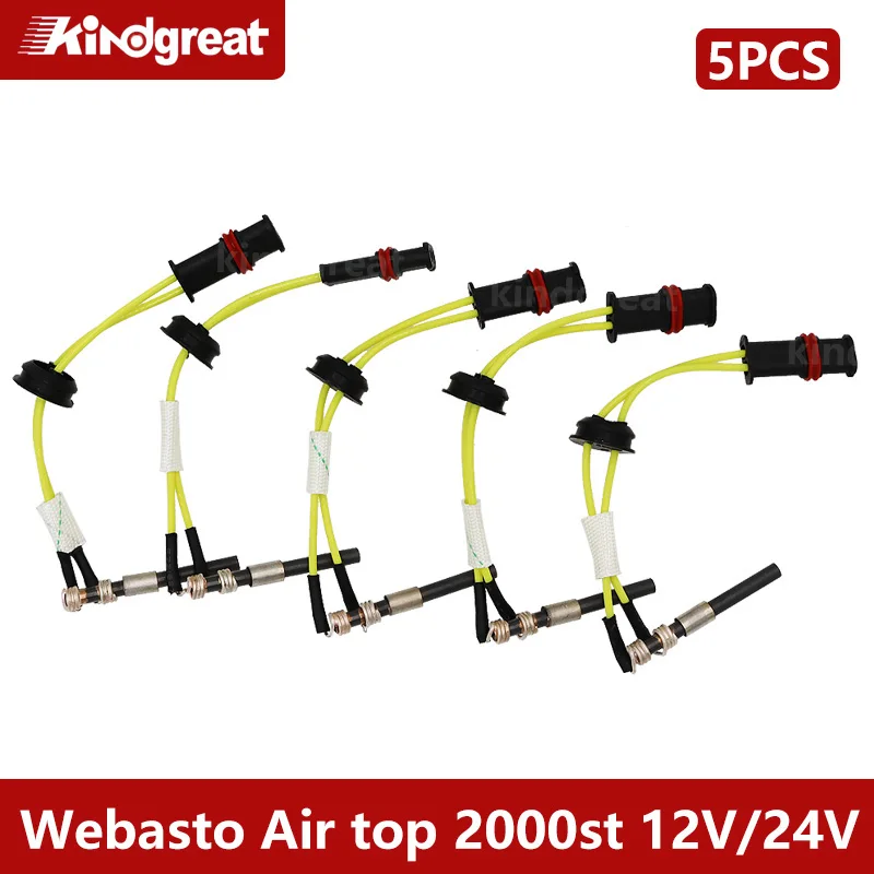 5PCS For Webasto Air Top 2000ST 12v 24v Car Truck Cabin Heaters 9005087A 9005086A Parking Air Heater Glow Plug