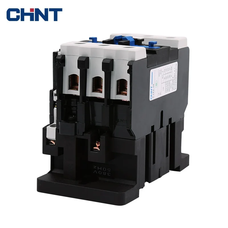 Imagem -02 - Contatores Diminutos do Chnt3 Polos Motor Cjx2 Cjx25011 C.a. 380v220v127v110v48v42v36v24v 1no 1nc 50hz