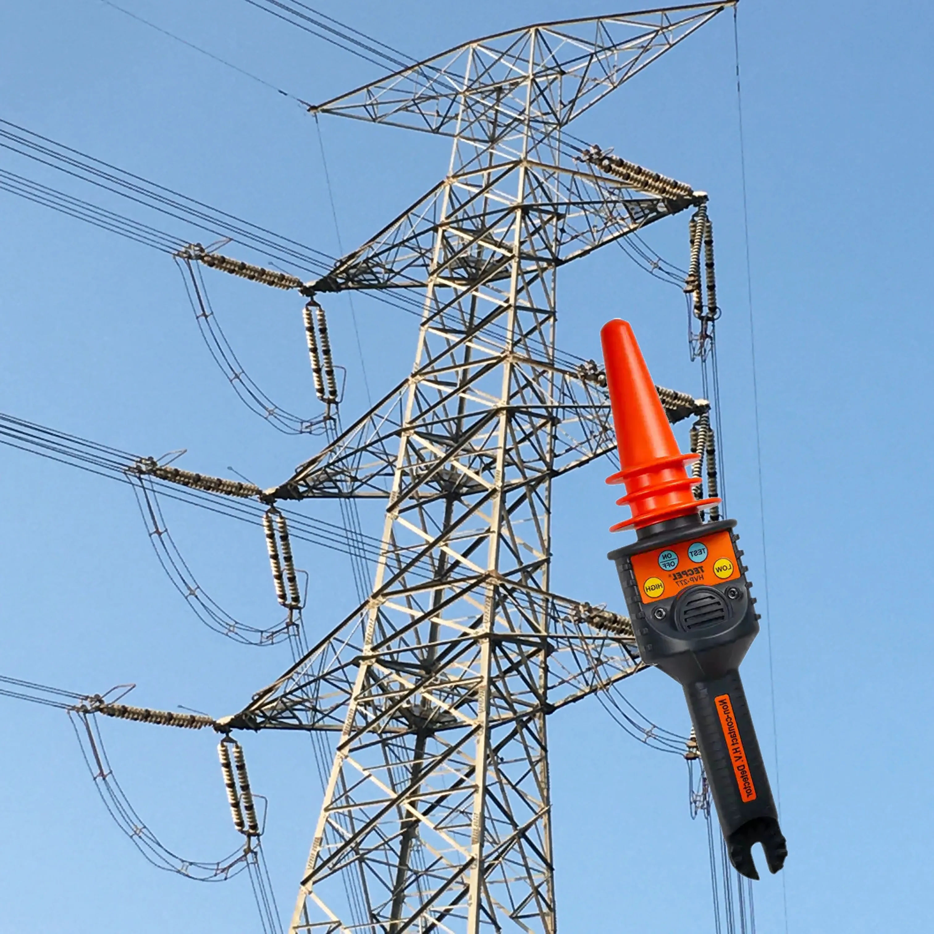 أمان Tecpel عدم الاتصال H.P. كاشف الجهد العالي HVP-277