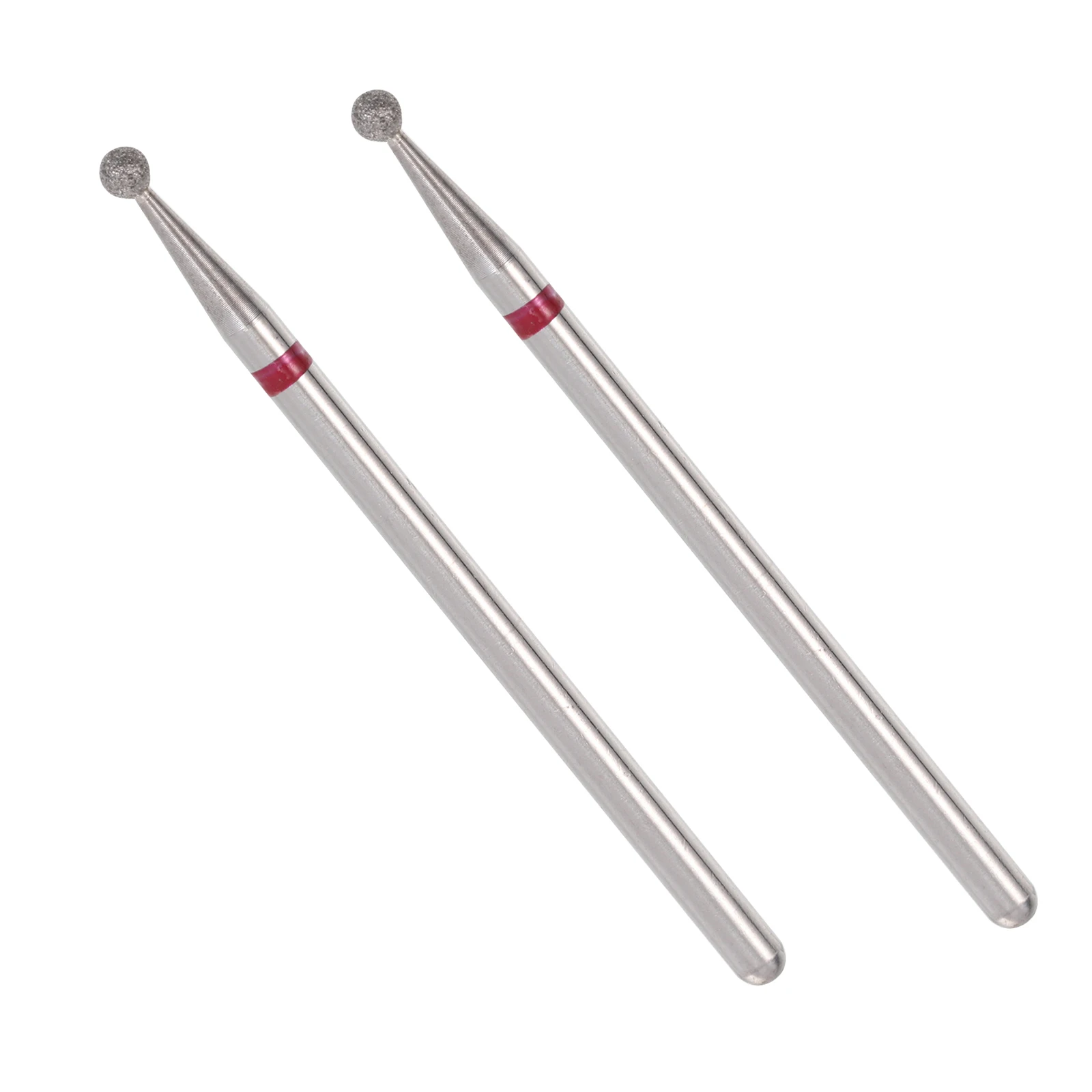 2pcs S หัวเล็บเจาะเล็บ Bits เคล็ดลับไฟล์สําหรับเล็บอะคริลิคเครื่องมือ Cuticle Polisher Grooming อุปกรณ์เสริมเล็บ Art